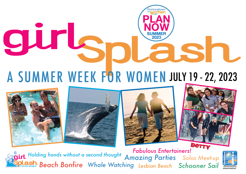 Girl Splash Provincetown, MA